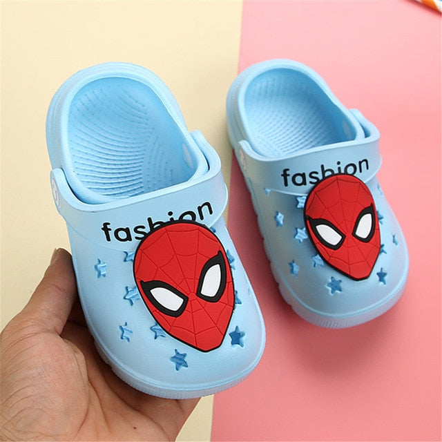 2020 Kids Slippers Cartoon Summer Beach Croc Shoes For Children Shark Outdoor Boys Garden Clogs Unicorn Non Slip Girls Sandals