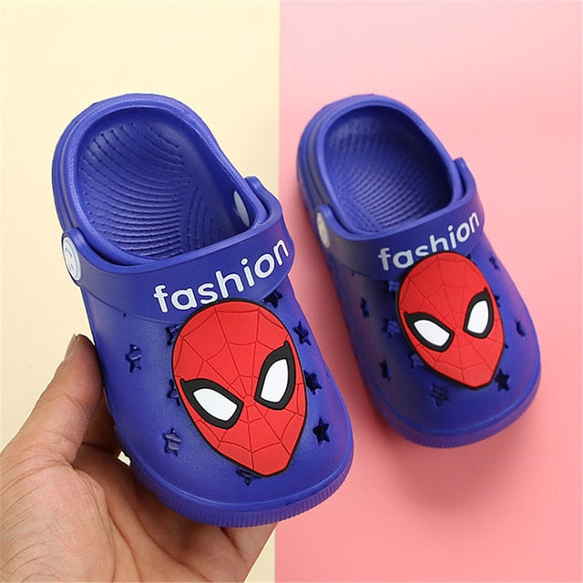 2020 Kids Slippers Cartoon Summer Beach Croc Shoes For Children Shark Outdoor Boys Garden Clogs Unicorn Non Slip Girls Sandals