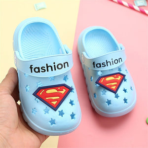 2020 Kids Slippers Cartoon Summer Beach Croc Shoes For Children Shark Outdoor Boys Garden Clogs Unicorn Non Slip Girls Sandals