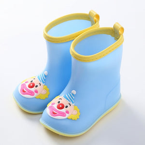 Children's Rain Shoes Fashion Pvc Breathable Kid's Rain Boots 1-6-year-old Water Shoes Toddler Boys Girls Cartoon Baby Boots