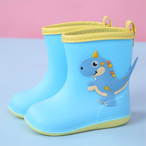 Children's Rain Shoes Fashion Pvc Breathable Kid's Rain Boots 1-6-year-old Water Shoes Toddler Boys Girls Cartoon Baby Boots