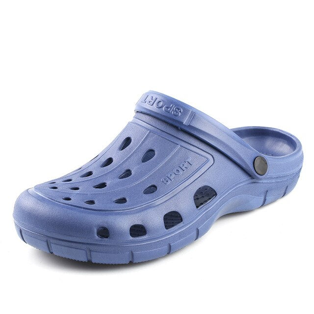 UNN Lady Summer Clogs Sandals Crocks Garden Shoes Cholas Beach Sandalias Mens Closed Toe Sandals For Women Adults Home Slippers