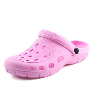UNN Lady Summer Clogs Sandals Crocks Garden Shoes Cholas Beach Sandalias Mens Closed Toe Sandals For Women Adults Home Slippers