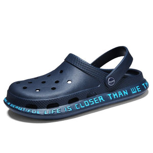 LLUUMIU clogs for women Sandals crocse red Lady Girl 2020  Summer Women Casual Jelly Shoes Sandals Hollow Out Mesh Flats Beach