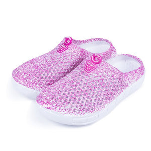 Cungel Womens Casual Clogs Breathable Beach Sandals Valentine Slippers Summer Women Flip Flops Shoes Home Shoes for Women