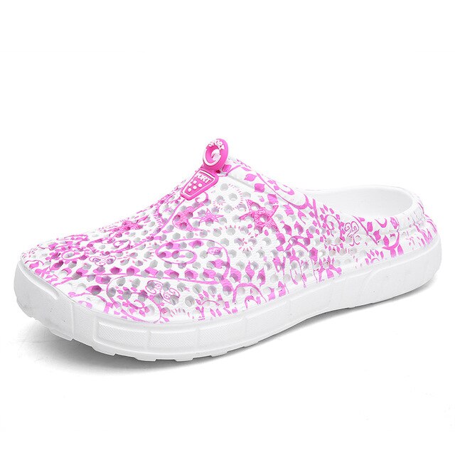 Cungel Womens Casual Clogs Breathable Beach Sandals Valentine Slippers Summer Women Flip Flops Shoes Home Shoes for Women