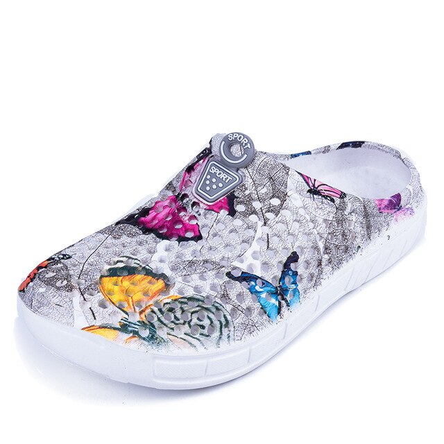 Cungel Womens Casual Clogs Breathable Beach Sandals Valentine Slippers Summer Women Flip Flops Shoes Home Shoes for Women