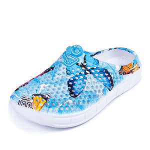 Cungel Womens Casual Clogs Breathable Beach Sandals Valentine Slippers Summer Women Flip Flops Shoes Home Shoes for Women