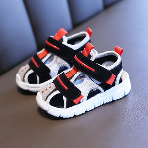 New Summer Sandals Baby Fashion for Girl Children Shoes Sandals Baby Boy Kids Shoes Sandals Baby Rubber Ankle-Wrap Hook & Loop