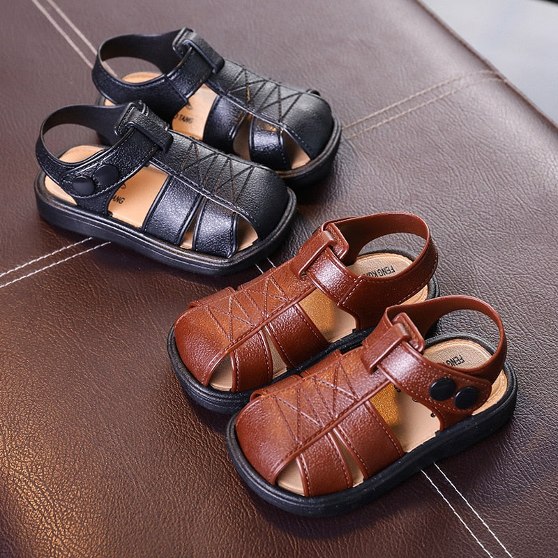 2020 Summer Infant Toddler Shoes Baby Boys Casual Sandals Shoes Non-Slip Breathable High Quality Kids Beach Shoes