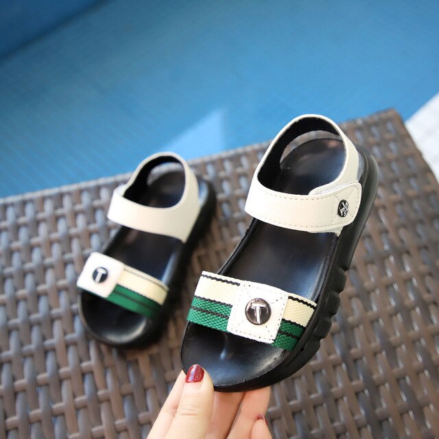 Toddler Boy Sandals Kids Beach Sandals Children's Sandals For Boys Soft Rubber Sole Fashion Classic Summer Shoes 2020 New Hot